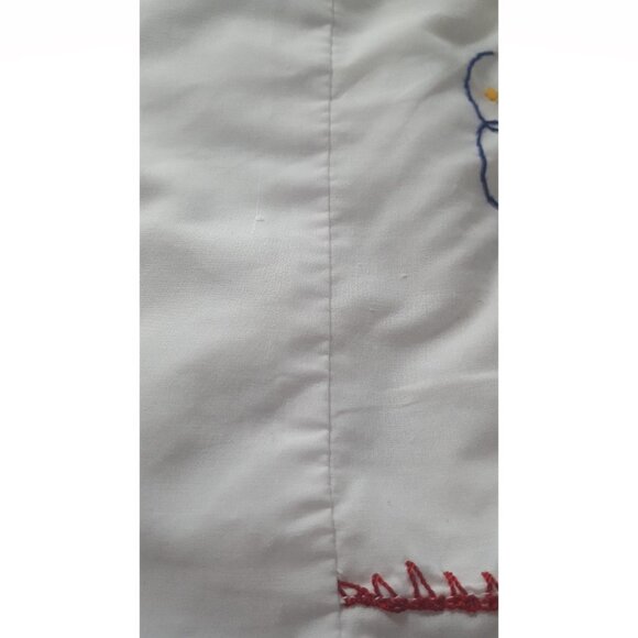 Handmade embroidered mexican-style midi dress M/L - Picture 9 of 12